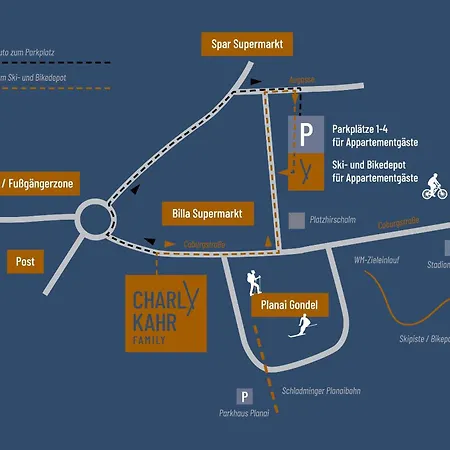 Apartamento Charly Kahr Family, Ski-in & Ski-out