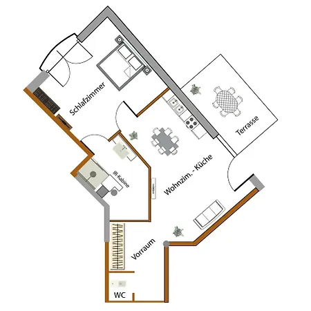 Appartamento Charly Kahr Family, Ski-in & Ski-out