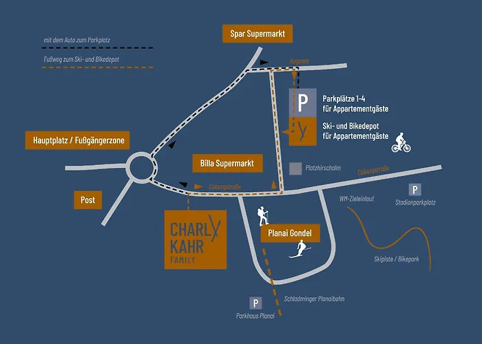 Апартаменти Charly Kahr Family, Ski-in & Ski-out